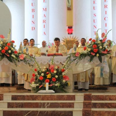 22 august: Tămăşeni: "Iubind-o pe Maria, eu sunt fericit". Hramul parohiei
