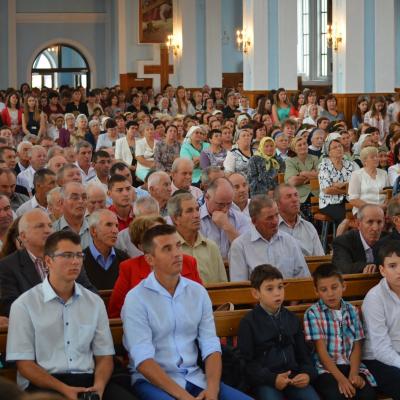 22 august: Tămăşeni: "Iubind-o pe Maria, eu sunt fericit". Hramul parohiei