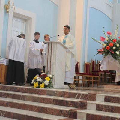 22 august: Tămăşeni: "Iubind-o pe Maria, eu sunt fericit". Hramul parohiei