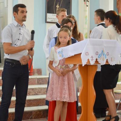 22 august: Tămăşeni: "Iubind-o pe Maria, eu sunt fericit". Hramul parohiei
