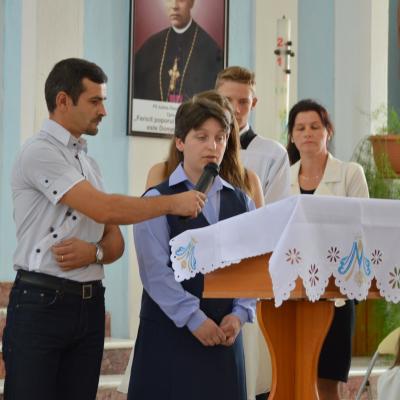 22 august: Tămăşeni: "Iubind-o pe Maria, eu sunt fericit". Hramul parohiei