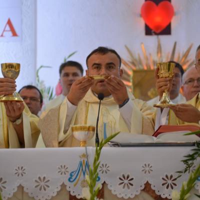 22 august: Tămăşeni: "Iubind-o pe Maria, eu sunt fericit". Hramul parohiei