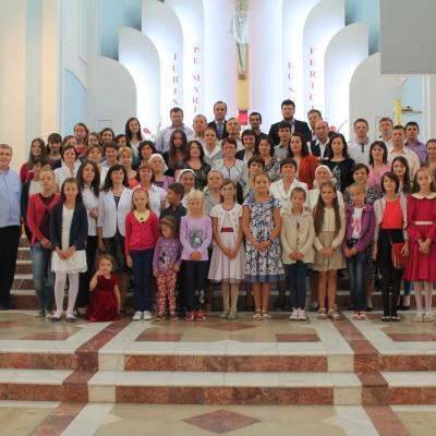 22 august: Tămăşeni: "Iubind-o pe Maria, eu sunt fericit". Hramul parohiei