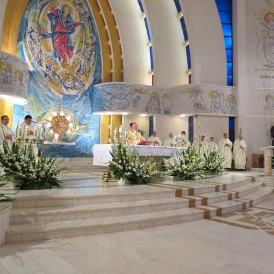 22 august: Iaşi: Hramul catedralei "Sfânta Fecioară Maria, Regină"