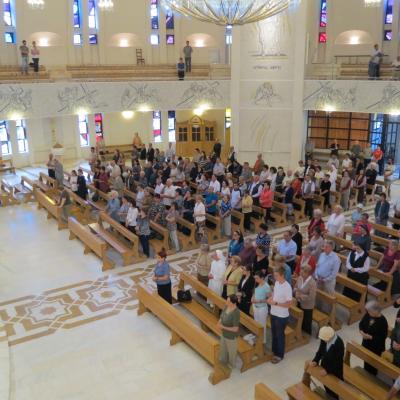 22 august: Iaşi: Hramul catedralei "Sfânta Fecioară Maria, Regină"