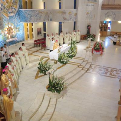 22 august: Iaşi: Hramul catedralei "Sfânta Fecioară Maria, Regină"