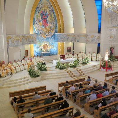 22 august: Iaşi: Hramul catedralei "Sfânta Fecioară Maria, Regină"