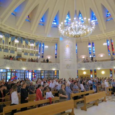 22 august: Iaşi: Hramul catedralei "Sfânta Fecioară Maria, Regină"