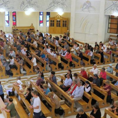 22 august: Iaşi: Hramul catedralei "Sfânta Fecioară Maria, Regină"