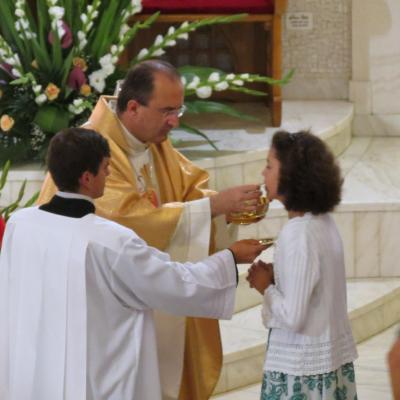 22 august: Iaşi: Hramul catedralei "Sfânta Fecioară Maria, Regină"