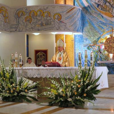 22 august: Iaşi: Hramul catedralei "Sfânta Fecioară Maria, Regină"