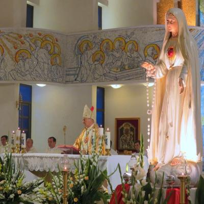 22 august: Iaşi: Hramul catedralei "Sfânta Fecioară Maria, Regină"