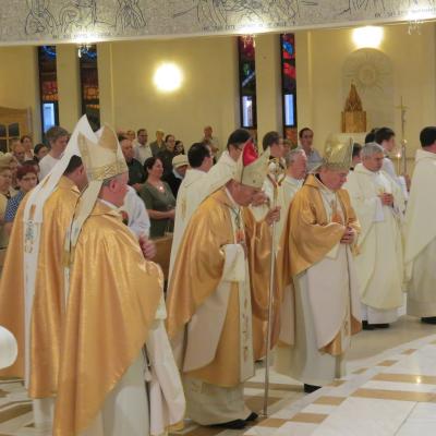 22 august: Iaşi: Hramul catedralei "Sfânta Fecioară Maria, Regină"