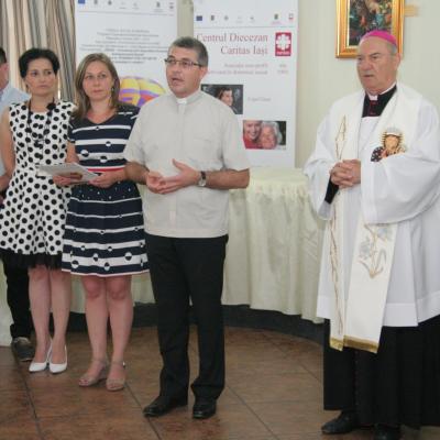 28 august: Tomeşti: Lansarea structurii de economie socială SOCIAL CATERING a Centrului Diecezan Caritas