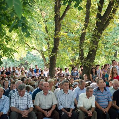 30 august: Pildeşti: Sfinţirea Centrului Social "Fericitul Anton Durcovici"