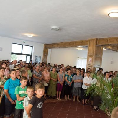 30 august: Pildeşti: Sfinţirea Centrului Social "Fericitul Anton Durcovici"