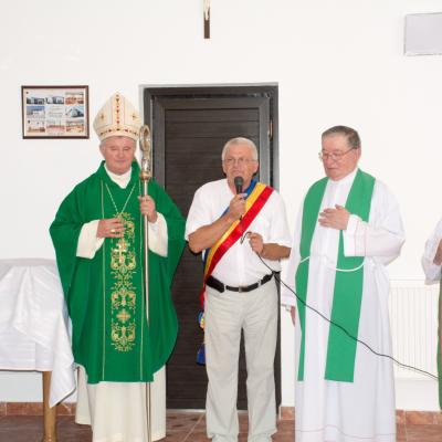 30 august: Pildeşti: Sfinţirea Centrului Social "Fericitul Anton Durcovici"