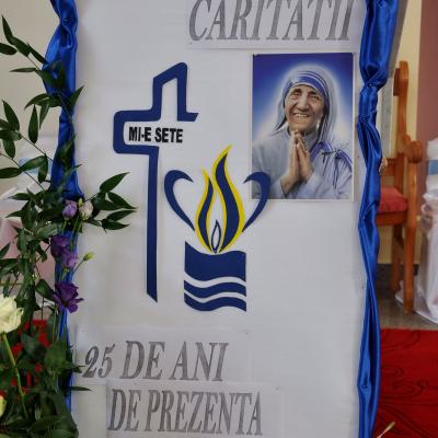 5 septembrie: Jubileul de 25 de ani de activitate a Slujitoarelor Carităţii în Bacău