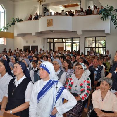 5 septembrie: Jubileul de 25 de ani de activitate a Slujitoarelor Carităţii în Bacău