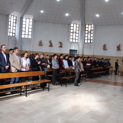 14 septembrie: Roman: Deschiderea anului şcolar 2015-2016 la Liceul Teologic Romano-Catolic "Sfântul Francisc de Assisi"