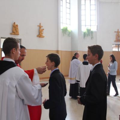 14 septembrie: Roman: Deschiderea anului şcolar 2015-2016 la Liceul Teologic Romano-Catolic "Sfântul Francisc de Assisi"