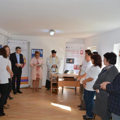 16 septembrie: Botoşani: Deschiderea primului centru de îngrijire la domiciliu DOMICILIS MEDICAL al Caritas