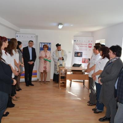 16 septembrie: Botoşani: Deschiderea primului centru de îngrijire la domiciliu DOMICILIS MEDICAL al Caritas