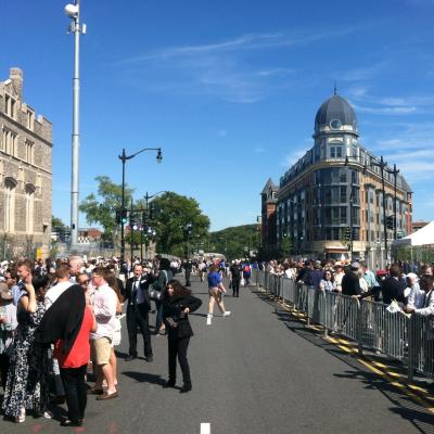 23 septembrie: Washington, D.C. (SUA): Când mergi cu papa