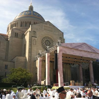 23 septembrie: Washington, D.C. (SUA): Când mergi cu papa
