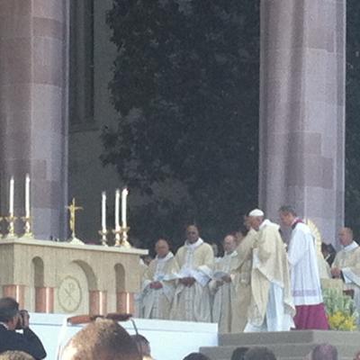 23 septembrie: Washington, D.C. (SUA): Când mergi cu papa