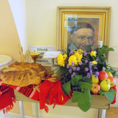 27 septembrie: Iaşi: Sfântul Vincenţiu de Paul a fost sărbătorit de comunitatea din Parohia "Sfânta Tereza a Pruncului Isus"