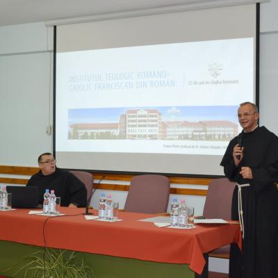 1 octombrie: Roman: Institutul Teologic Franciscan din Roman: 25 de ani în slujba formării. Simpozion aniversar
