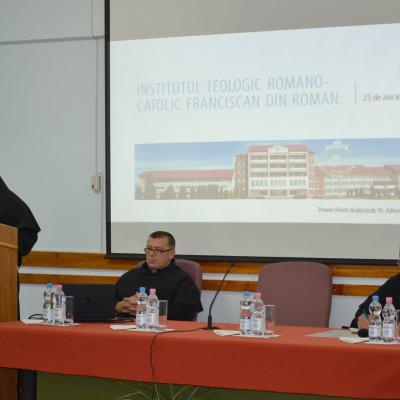 1 octombrie: Roman: Institutul Teologic Franciscan din Roman: 25 de ani în slujba formării. Simpozion aniversar