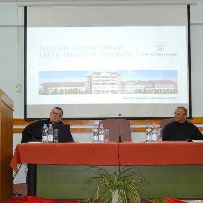 1 octombrie: Roman: Institutul Teologic Franciscan din Roman: 25 de ani în slujba formării. Simpozion aniversar