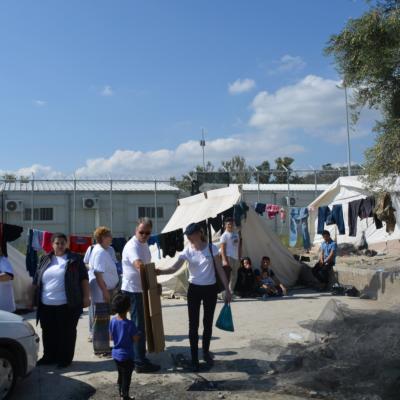 2 octombrie: Caritas România alături de refugiaţi în Grecia