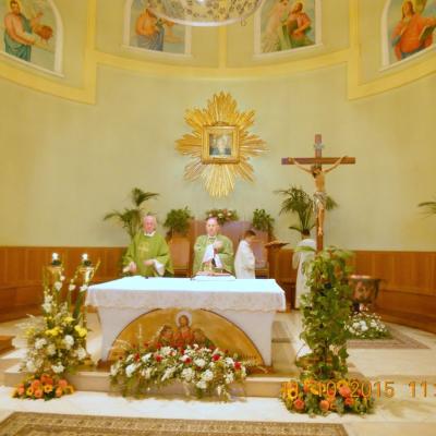 11 octombrie: Roma: PS Petru Gherghel la comunitatea romano-catolică română din Casilina-Grotte Celoni