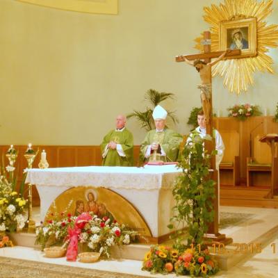 11 octombrie: Roma: PS Petru Gherghel la comunitatea romano-catolică română din Casilina-Grotte Celoni