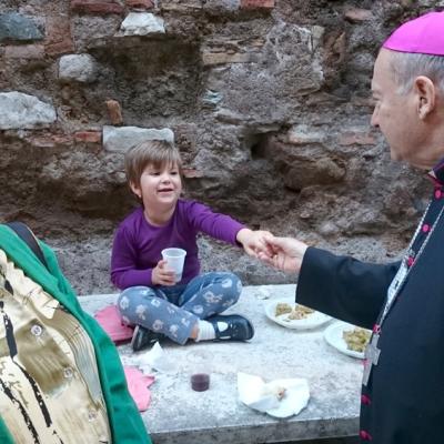 11 octombrie: Roma: PS Petru Gherghel la comunitatea romano-catolică română din San Vitale