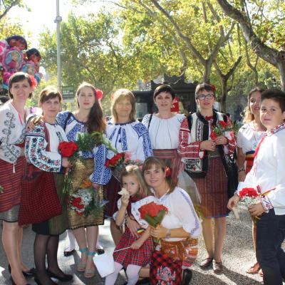 12 octombrie: Zaragoza (Spania): Ofranda de flori adusă Maicii Domnului de Pilar
