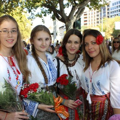 12 octombrie: Zaragoza (Spania): Ofranda de flori adusă Maicii Domnului de Pilar