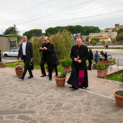 18 octombrie: Cesano: PS Petru Gherghel în vizită la comunitatea catolică română