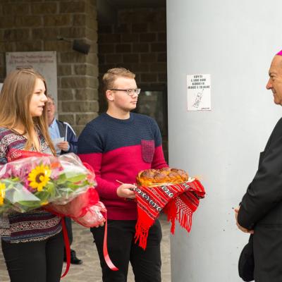 18 octombrie: Cesano: PS Petru Gherghel în vizită la comunitatea catolică română