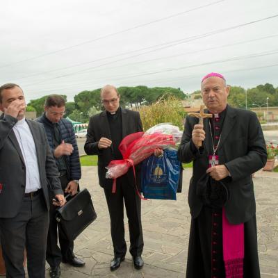 18 octombrie: Cesano: PS Petru Gherghel în vizită la comunitatea catolică română