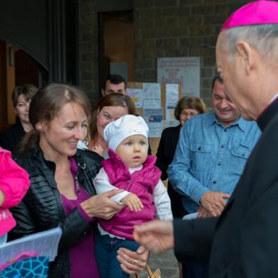 18 octombrie: Cesano: PS Petru Gherghel în vizită la comunitatea catolică română
