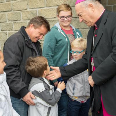 18 octombrie: Cesano: PS Petru Gherghel în vizită la comunitatea catolică română
