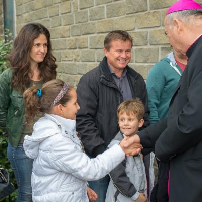 18 octombrie: Cesano: PS Petru Gherghel în vizită la comunitatea catolică română