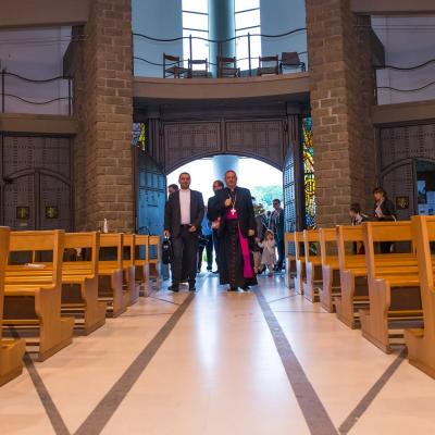 18 octombrie: Cesano: PS Petru Gherghel în vizită la comunitatea catolică română