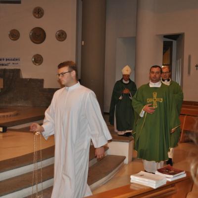 18 octombrie: Cesano: PS Petru Gherghel în vizită la comunitatea catolică română
