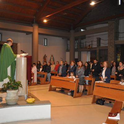 18 octombrie: Cesano: PS Petru Gherghel în vizită la comunitatea catolică română