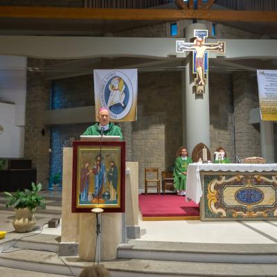 18 octombrie: Cesano: PS Petru Gherghel în vizită la comunitatea catolică română